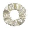 14 Pcs Satin Cloth Hair Scrunchies, 3.94 Inch Elastic Ponytail Clips, Elastic Curly Hair Ties and Ropes for Women Hair Accessories, Party, Holiday Dress Accessories (Off - White) view 1