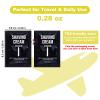 Disposable Razors in Bulk Razors and Shaving Cream Bulk,Shave Kit in Bulk Twin Blade Razors with Protective Cap for Hotel, Airbnb, Homeless, Shelter, Camping and Travel (120) view 3
