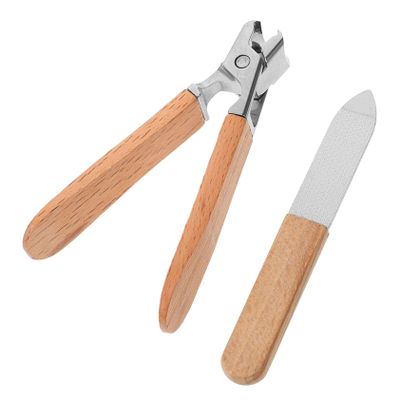 PLAFOPE Stainless Steel Nail Clippers Set for Travel Home Manicure Kit Easy Nail Cutting