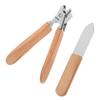 PLAFOPE Stainless Steel Nail Clippers Set for Travel Home Manicure Kit Easy Nail Cutting view 1