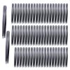 64 Pieces Eyebrow Tweezers Bulk for Women Men, Precision Stainless Steel Slanted Tweezers Mini Tweezer for Brow, Facial Hair & Ingrown Hair Removal, Plucking Blackhead view 1