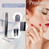64 Pieces Eyebrow Tweezers Bulk for Women Men, Precision Stainless Steel Slanted Tweezers Mini Tweezer for Brow, Facial Hair & Ingrown Hair Removal, Plucking Blackhead view 2