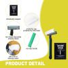 Disposable Razors in Bulk Razors and Shaving Cream Bulk,Shave Kit in Bulk Twin Blade Razors with Protective Cap for Hotel, Airbnb, Homeless, Shelter, Camping and Travel (60) view 2