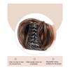 ZHONGCHENGWU Hair Buns, Synthetic Claw Hair Bun Chignon Clip-in Updo for Women Hairpieces For Women(Brown gold) view 3