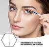 Beatifufu Precision Application Brush 3pcs Angled Eyeliner Brushes Versatile for Eyeliner Concealer Shadow Comfortable Bristles Travel Kit view 3