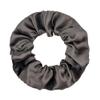 14 Pcs Satin Cloth Hair Scrunchies, 3.94 Inch Elastic Ponytail Clips, Elastic Curly Hair Ties and Ropes for Women Hair Accessories, Party, Holiday Dress Accessories (Dark Gray) view 1