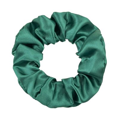 14 Pcs Satin Cloth Hair Scrunchies, 3.94 Inch Elastic Ponytail Clips, Elastic Curly Hair Ties and Ropes for Women Hair Accessories, Party, Holiday Dress Accessories (Sea Green)