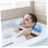 Baluue Bathtub Pillow for Neck and Head Support Comfortable Bath Headrest Strong Suction Cups for Relaxing Spa and Home Bathing Experience view 4
