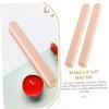 BIUDECO 2pcs Portable Retractable Lip Brush Double-sided Telescopic Nylon Fiber Makeup Brush for Travel and Daily Use view 4