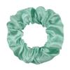 14 Pcs Satin Cloth Hair Scrunchies, 3.94 Inch Elastic Ponytail Clips, Elastic Curly Hair Ties and Ropes for Women Hair Accessories, Party, Holiday Dress Accessories (Cyan) view 1