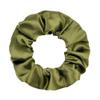 14 Pcs Satin Cloth Hair Scrunchies, 3.94 Inch Elastic Ponytail Clips, Elastic Curly Hair Ties and Ropes for Women Hair Accessories, Party, Holiday Dress Accessories (Army Green) view 1
