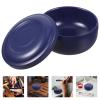 WOFASHPURET Shaving Tool Kit Stainless Steel Shaving Bowl Shaving Soap Bowl for Men's Grooming Routine view 3