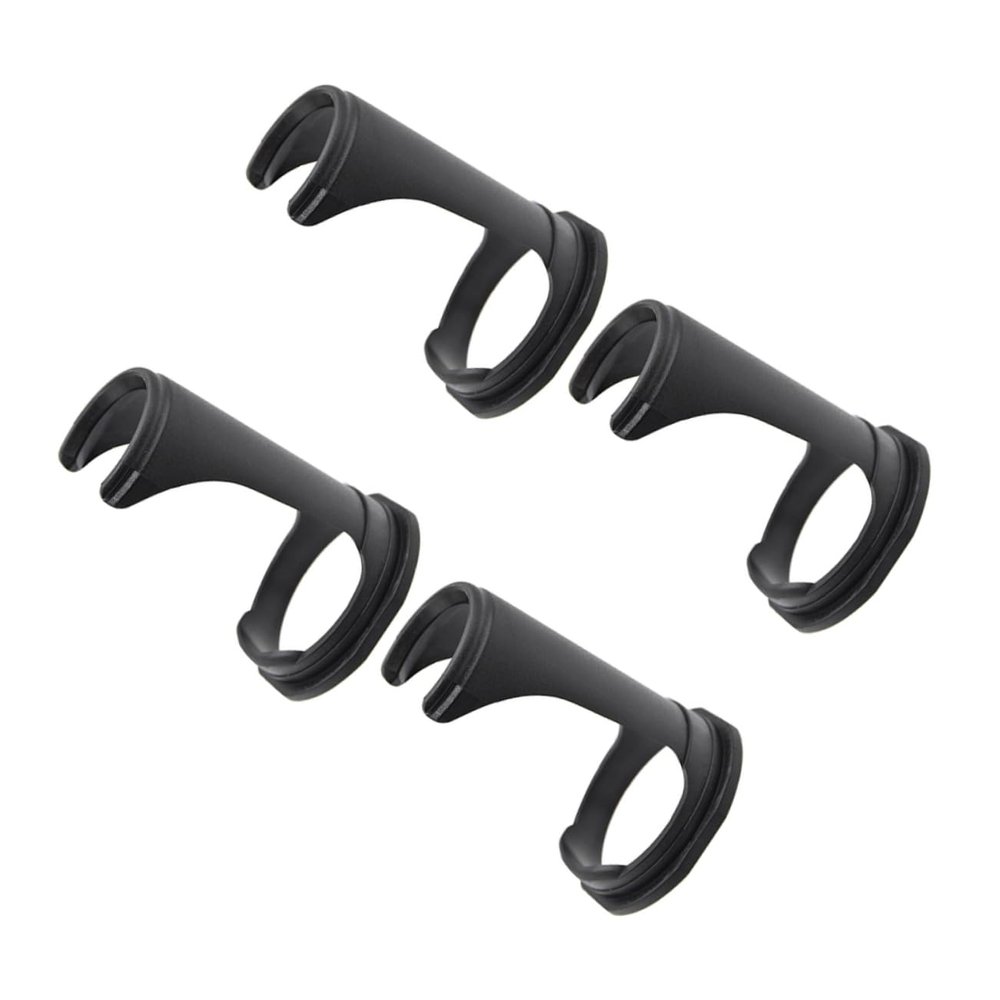 Happyyami 4pcs Modern Bread Brush Stand Hair Brush Organizer Storage Holder for Men Barber Tool Holder