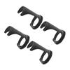 Happyyami 4pcs Modern Bread Brush Stand Hair Brush Organizer Storage Holder for Men Barber Tool Holder view 1