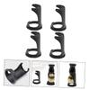 Happyyami 4pcs Modern Bread Brush Stand Hair Brush Organizer Storage Holder for Men Barber Tool Holder view 4