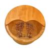 AFXGUSD Wood Foot Bath Tub Footbath Basin Deep Foot Soak Bucket with Massage Foot Wash Bucket Foot Soaking Tub for Home Foot SPA view 1