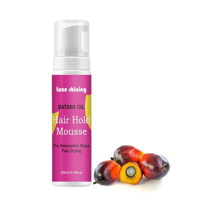 1pcs Oil Foaming Mousse, Style & Shine, Creates Soft Wraps, Defines Curls, Prevents Frizz & Adds Exotic Shine 200ml