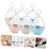 BRIGHTFUFU 6pcs Beauty Egg Storage Box Dustproof Makeup Organizer Kaboodle Case Travel Toiletry view 2