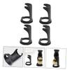 PartyKindom 4pcs Modern Design Hairdressing Tools Beard Brush Holder Storage Stand Stylist Essentials Hair Brush Organizer for Professionals view 2