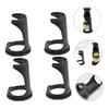 PartyKindom 4pcs Modern Design Hairdressing Tools Beard Brush Holder Storage Stand Stylist Essentials Hair Brush Organizer for Professionals view 3