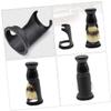PartyKindom 4pcs Modern Design Hairdressing Tools Beard Brush Holder Storage Stand Stylist Essentials Hair Brush Organizer for Professionals view 4
