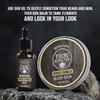 Viking Revolution Ultimate Conditioner for Men's Beard Grooming - Softens, Smoothes and Soothes - Contains Beard Wash and Conditioner (5oz Set), Beard Oil, Balm and Wooden Comb - Spiced Vanilla Scent view 3