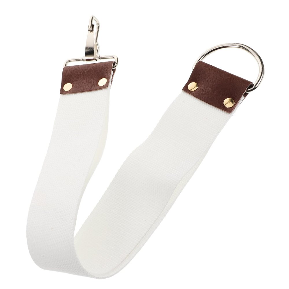 HONMEET Barber Strop Sharpening Canvas Belt Double Layer Lightweight Maintenance Tool for Smooth Shaving and Portable for Barbers and Home Use
