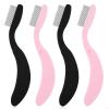 Mabor 4 Pcs Eyelash Separator Tool Eyelash Comb Folding Eye lash Brush Separator Lash Comb for Eye lash Makeup Brush view 1