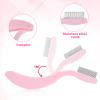 Mabor 4 Pcs Eyelash Separator Tool Eyelash Comb Folding Eye lash Brush Separator Lash Comb for Eye lash Makeup Brush view 4