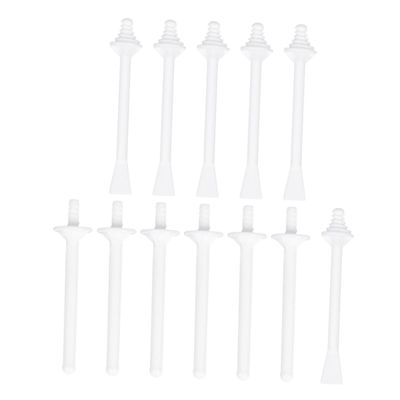 Beatifufu 30pcs Men Women Hair Removal Kit Nose Wax Sticks Smooth Head Applicators for Nostril Eyebrows Bikini Line