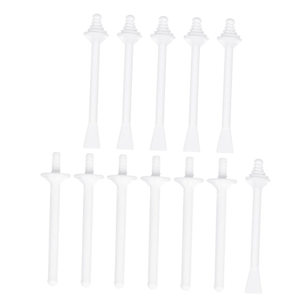 Beatifufu 30pcs Men Women Hair Removal Kit Nose Wax Sticks Smooth Head Applicators for Nostril Eyebrows Bikini Line