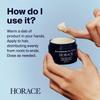HORACE Hair Wax Pomade for Men  Strong & Long-Lasting Hold  Matte Finish  No Silicones or Mineral Oils  Woody Scent  Refillable, 50 ml view 4