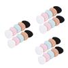WOONEKY 36pcs Mini Powder Puff Makeup Applicators for Loose Powder and Foundation Soft Comfortable and Portable Blending Tools for Home and Travel Use view 1