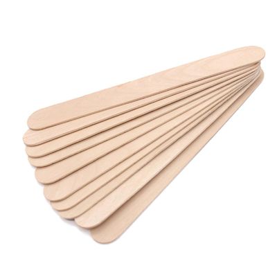 PRETYZOOM 100pcs Hair Care Tool Set Unhairing Tool Beauty Care Rod Face Scraper Tongue Spatula Eco-Friendly