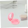 Beatifufu Empty Blush Box Built-in Mirror Travel Makeup Organizer Diy Palette Case Highlighter Storage Stylish Beauty Accessory view 4