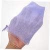 SOESFOUFU 4pcs Pouch Mesh Bag for Soap Bars Travel Soap Container Foam Soap Pouch Household Soap Pouch view 4