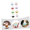 CIYODO 400pcs Heat Resistant Wax Melt Warmer Liners Leakproof Wax Trays for Easy Cleanup and Stain Prevention Compatible with Electric view 4