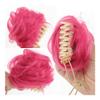 Bun, Synthetic Wavy Hair Bun, Claw Clip Ponytail Extension for Women for Women(Light gold) view 4