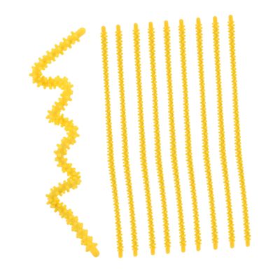 WOONEKY 10pcs Women Hair Rollers Spiral Perm Rod Hair Curlers Perm Rod Long Salon Home Use