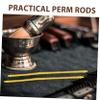 WOONEKY 10pcs Women Hair Rollers Spiral Perm Rod Hair Curlers Perm Rod Long Salon Home Use view 2