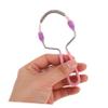 BATHVEVE 2pcs Manual Facial Hair Remover Tool Portable Spring Epilator for Women Sweat Absorption Hair Removal Device for Face and Upper Lip Compact Makeup Removal Tool view 3