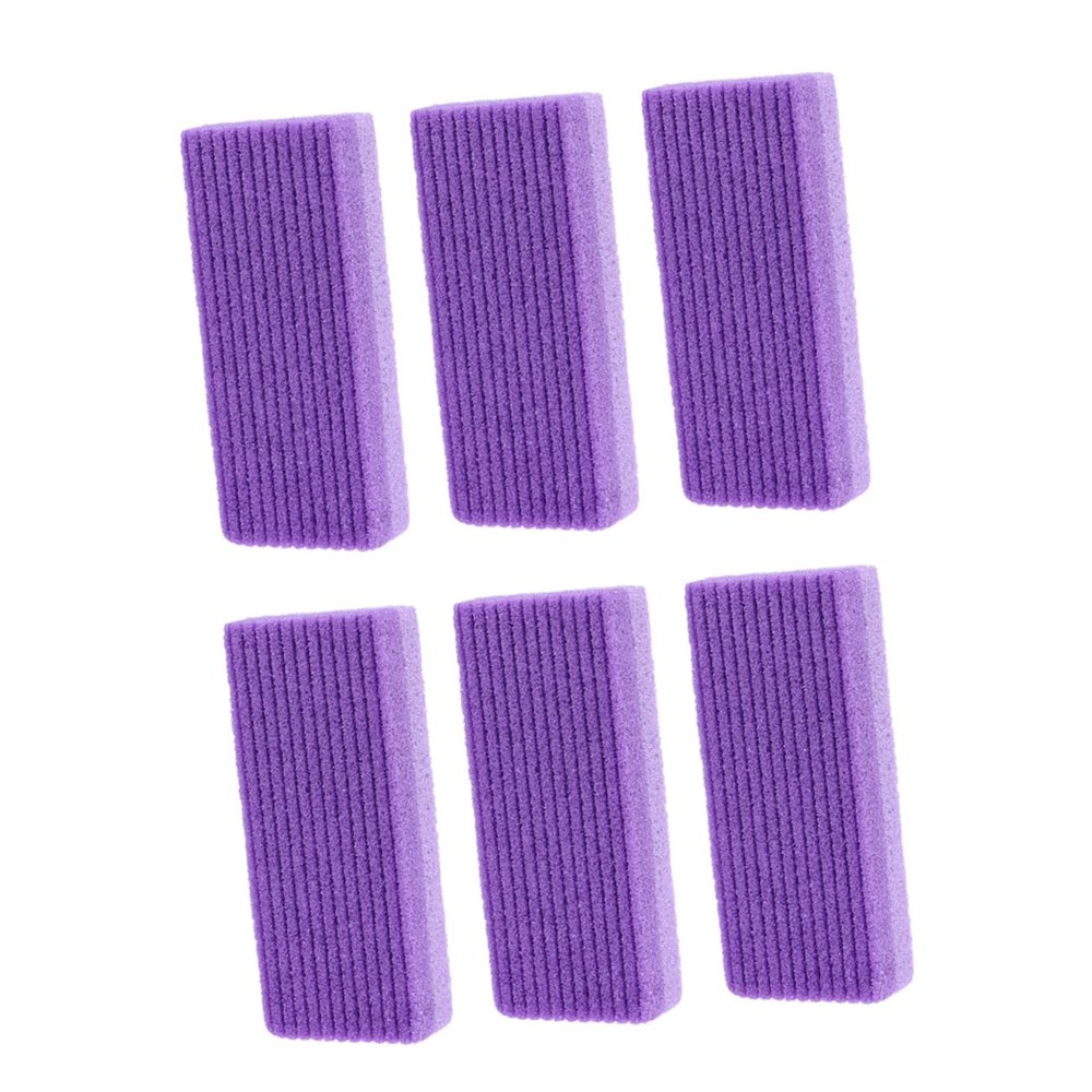 PartyKindom 6pcs Exfoliating Foot Care Tools Dead Skin Remover for Feet Pumice Stone Rubbing Surface for Pedicure Safe and Pu Material