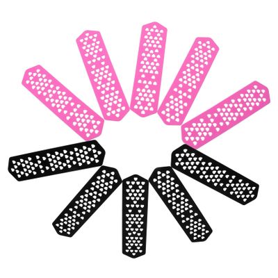 TOVINANNA 10pcs Hairdressing Plate Curl Perm Barbers Salon Tool Heat-blocking Accessories