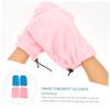 CTIRCHIU 2pcs Hand Spa Gloves Paraffin Wax Mitts Women's Heat Gloves for Dry Hands Care Random Style view 3