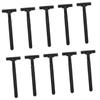FOMIYES 10pcs Disposable Leg and Arm Shavers Painless Hair Removal Tool for Women Men Convenient Travel Ergonomic Grip view 1