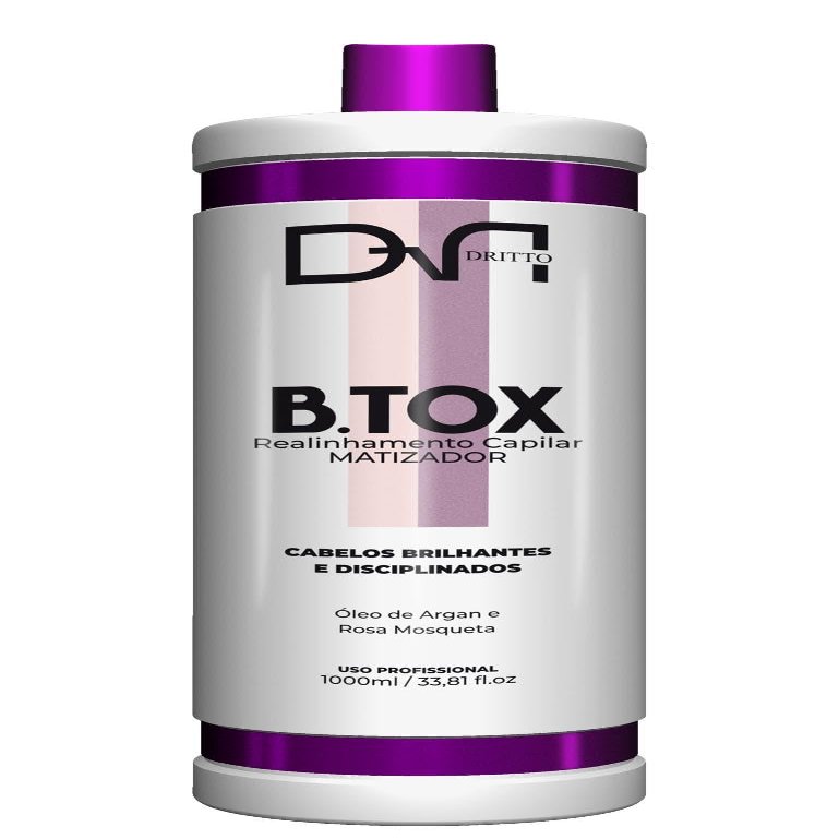 Dritto DNA B.TOX Realinhamento Capilar Matizador Brazilian Keratin