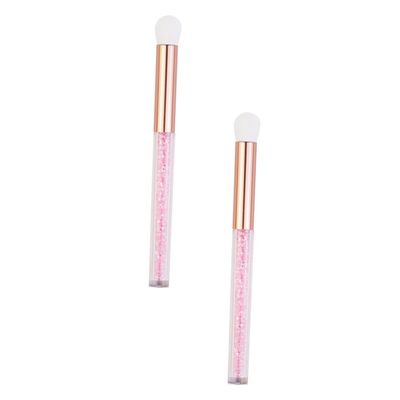 BIUDECO 2pcs Eyeshadow Brush Soft Dense Bristles for and Makeup Application for Removing Blackheads and Impurities Beauty Tool for Women