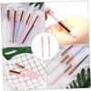 BIUDECO 2pcs Eyeshadow Brush Soft Dense Bristles for and Makeup Application for Removing Blackheads and Impurities Beauty Tool for Women view 4