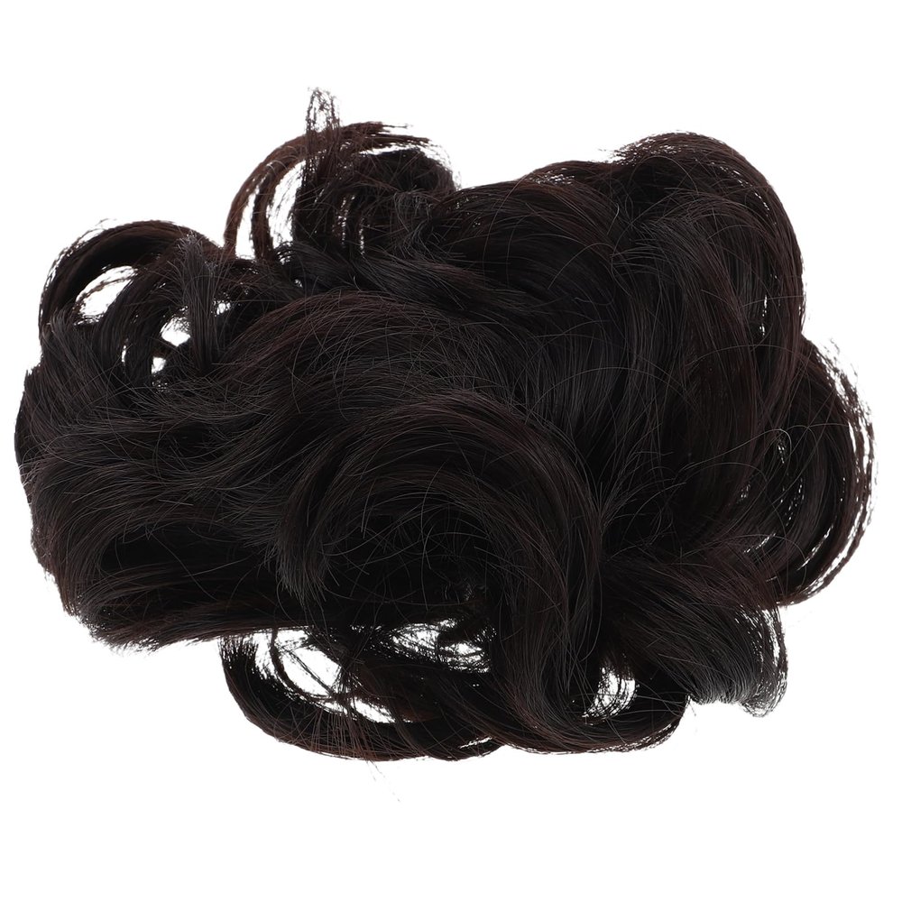 Baluue Messy Bun Hair Piece for Women High Temperature Clip Natural Look Updo Accessory Bun Claw Clamp for Asian Hair Accessories and Everyday Styles