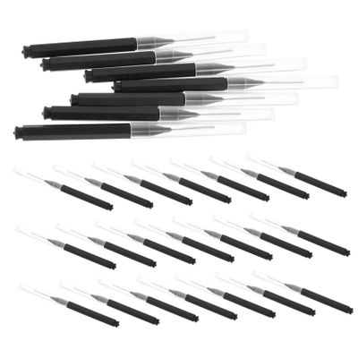 PACKOVE 100pcs Micro Eyebrow Brush Lash Brow Comb Brow Lamination Tool Portable Beauty Supplies Eyelash Tools for Daily Use